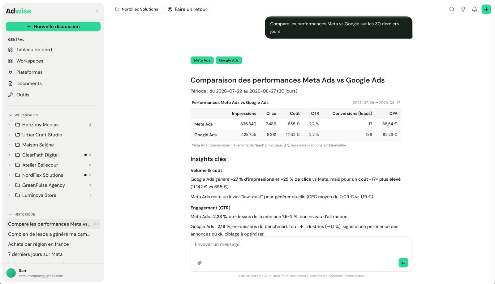 Adwise screenshot 3