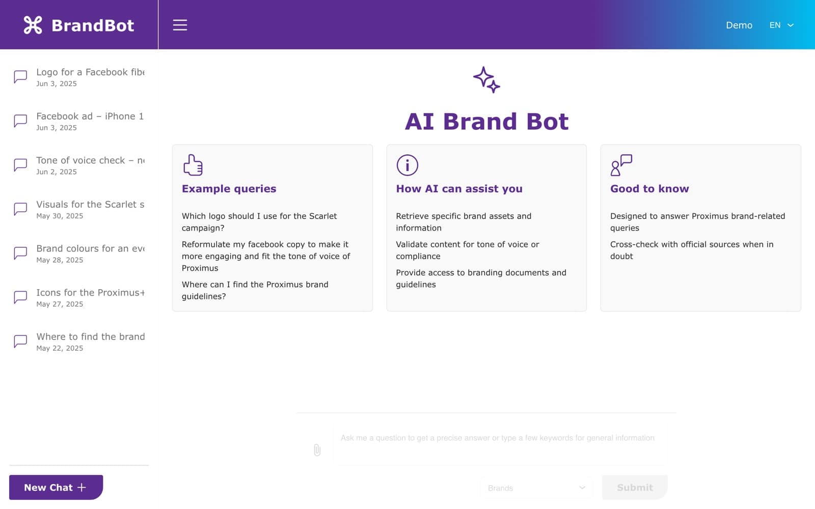 BrandBot screenshot 3